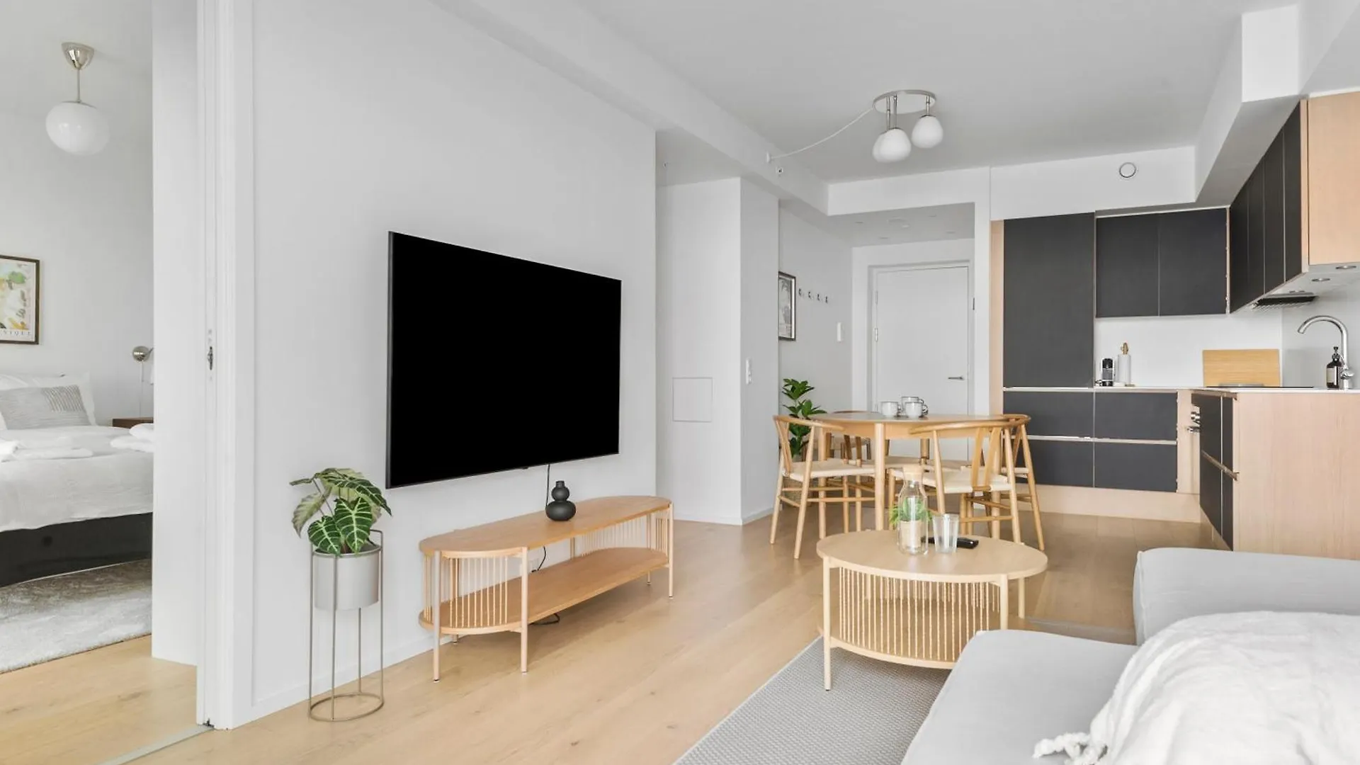 شقة Endless Ocean Views With Private Balcony Århus